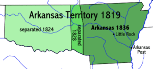 Arkansas Territory in 1819