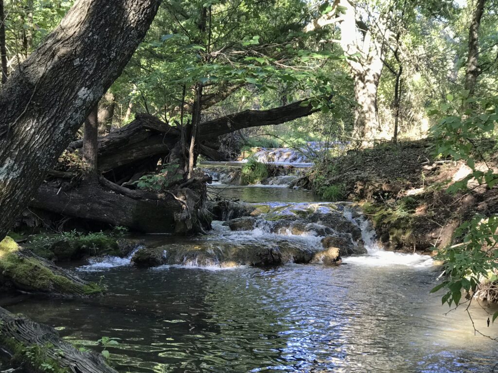 Sheeps Creek Travertine Waterfalls