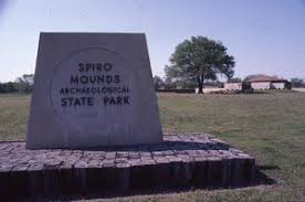 Sign at Spiro Mounds Archaeological Center
